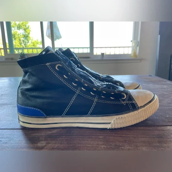 Rare Men’s VISVIM x Mastermind Japan Keifer Hi Ultra Soft Leather High Top